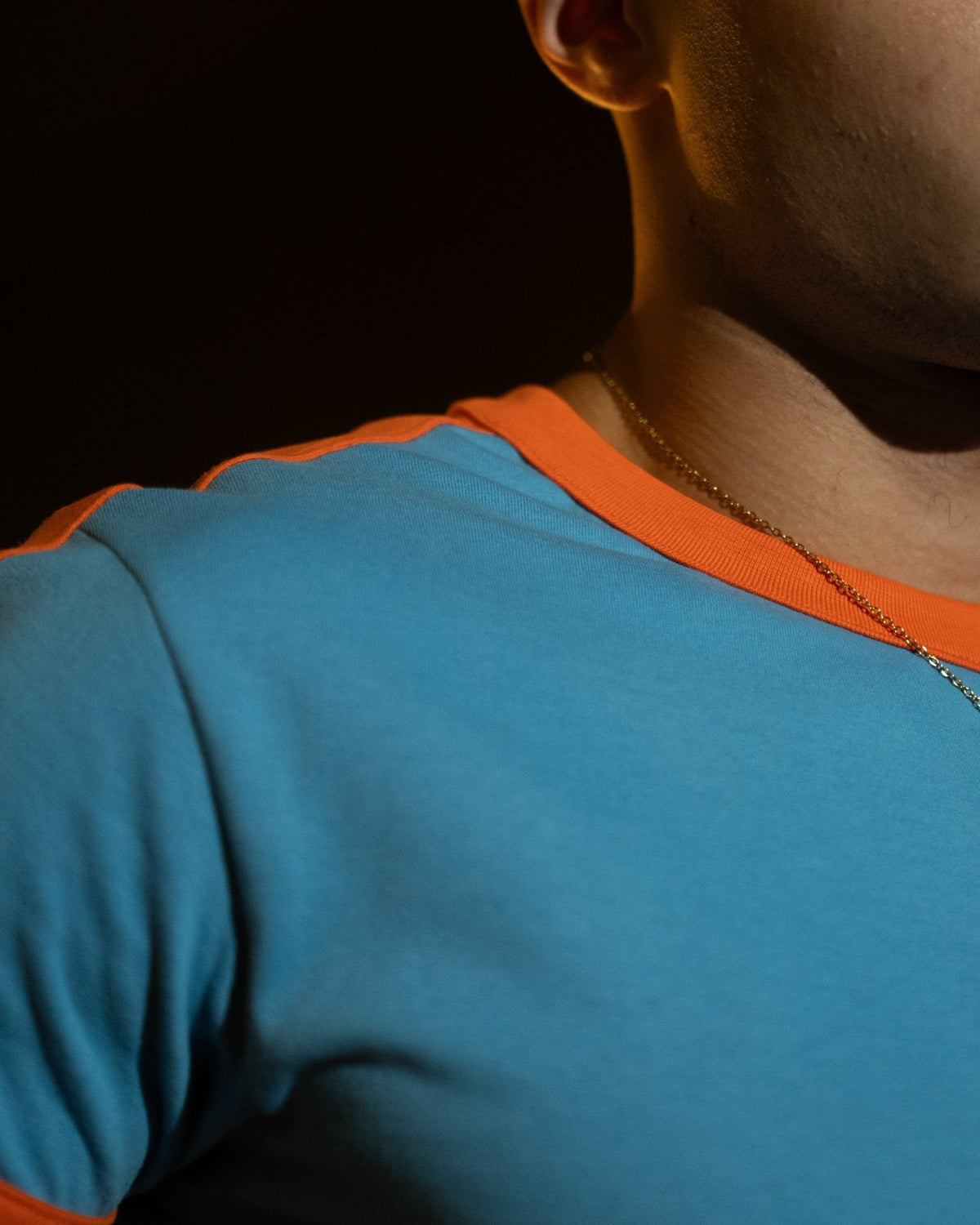RING ME UP - Ringer Tee in Blue - Radhaus